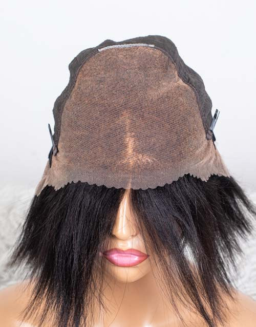 Clearance - 13x6" Indian Hair - 10" Yaki Size 1 - MTY-4757