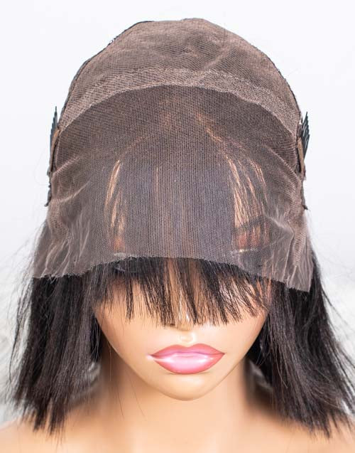 Clearance - 13x6" Malaysian Hair - 10" Yaki Size 1 - MTY-4765