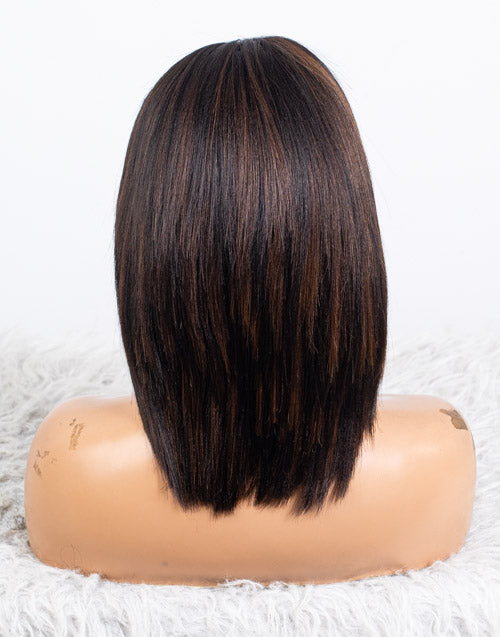 Clearance - 13x6" Malaysian Hair - 12" Yaki Size 1 - MTY-4784
