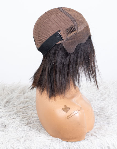 Clearance - 13x6" Malaysian Hair - 12" Yaki Size 1 - MTY-4784