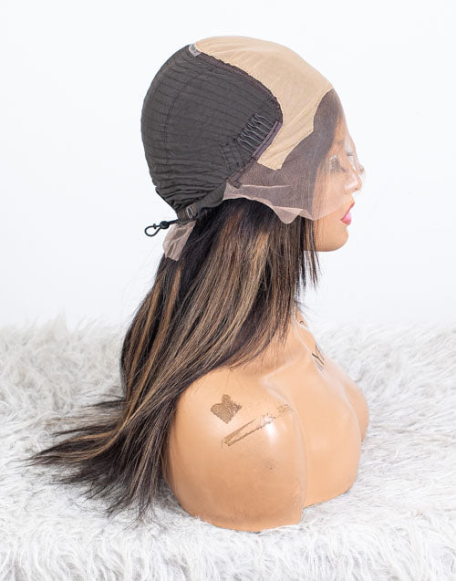 Clearance - 13x6" Indian Hair 160% Density - 16" Silky Size 1 - MTY-4761