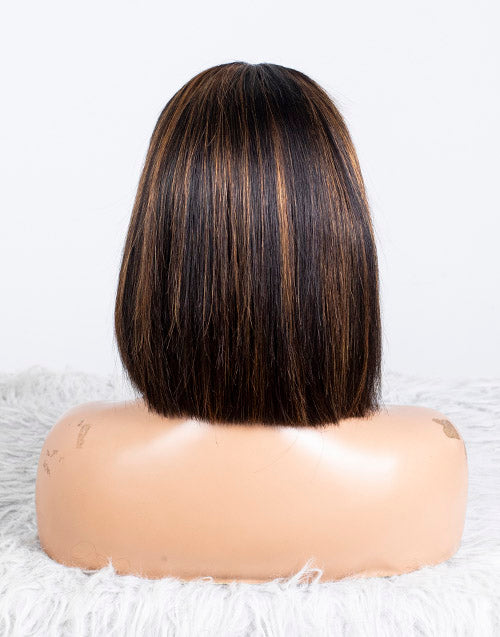 Clearance - 13x4" Lace Front Wig Malaysian Hair - 10" Silky Size 2 - MTY - 3576