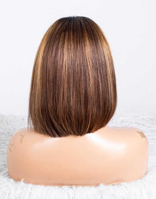 Clearance - 13x4" Lace Front Wig Indian Hair - 10" Yaki Size 1 - MTY-3567