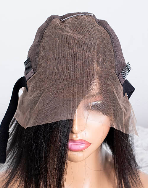 Clearance - 13x6" Lace Front Wig Indian Hair - 10" Yaki Size 2 - MTY-3579