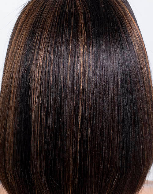 Clearance - 13x4" Lace Front Wig Indian Hair - 10" Yaki Size 1 - MTY-3572