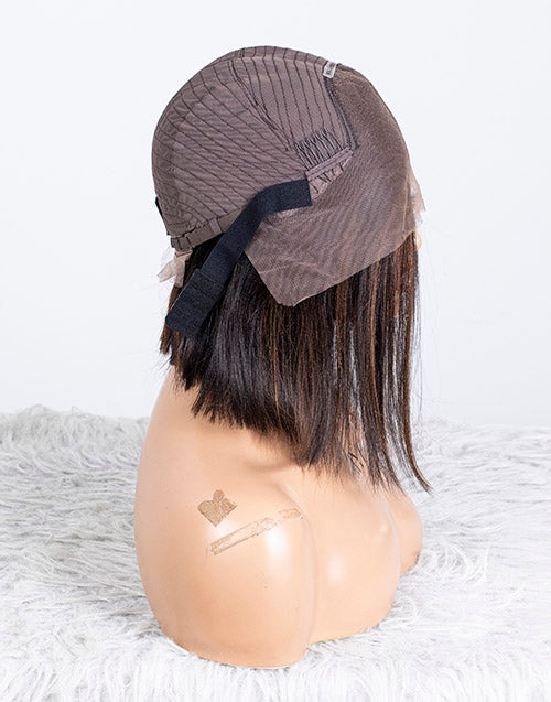 Clearance - 13x4" Lace Front Wig Indian Hair - 10" Yaki Size 1 - MTY-3572