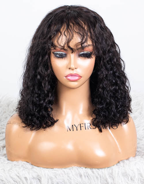 Clearance - 13x6" Indian Hair 160% Density - 14" Silky Size 2 - MTY-4782