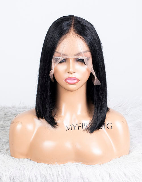 Clearance - 13x6" Lace Front Wig Indian Hair - 12" Silky Size 1 - MTY-3784