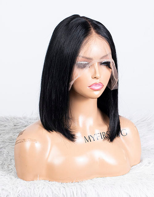 Clearance - 13x6" Lace Front Wig Indian Hair - 12" Silky Size 1 - MTY-3784
