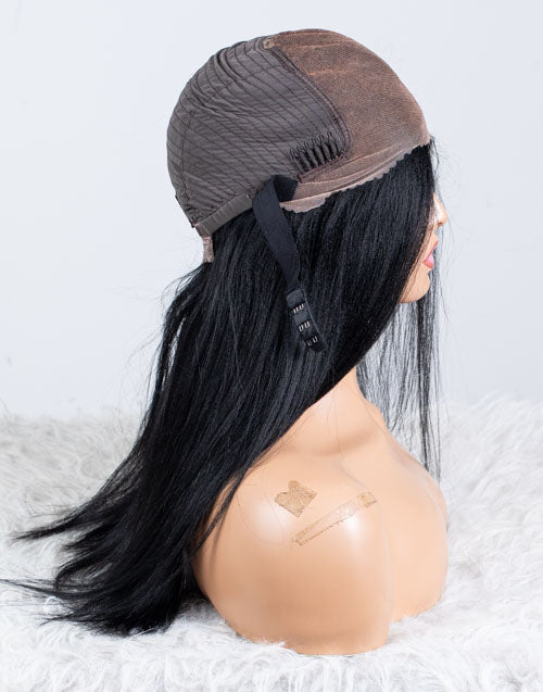 Clearance - 13x6" Lace Front Wig Indian Hair - 16" Yaki Size 1 - MTY-1805