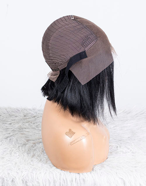Clearance - 13x6" Lace Front Wig Indian Hair 160% Density - 10" Yaki Size 1 - MTY-3787