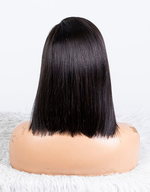 Clearance - 13x4" Lace Front Wig Indian Hair - 12" Silky Size 1 - MTY-3806