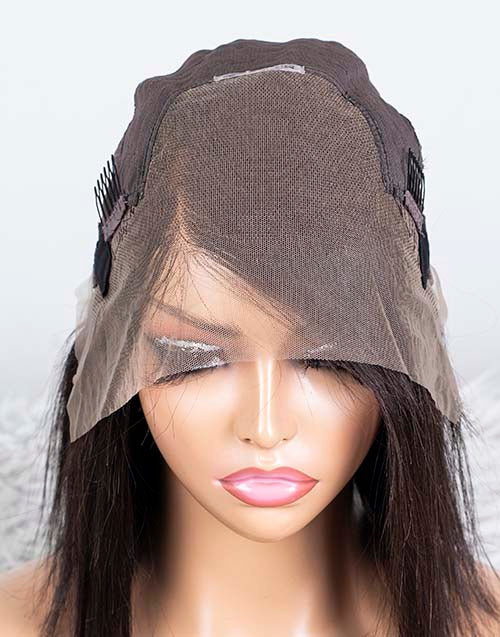 Clearance - 13x4" Lace Front Wig Indian Hair - 12" Silky Size 1 - MTY-3806