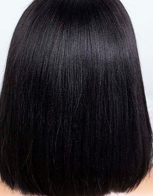 Clearance - 13x6" Lace Front Wig Indian Hair - 10" Yaki Size 1 - MTY-3781