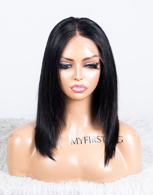 Clearance - 13x4" Lace Front Wig Malaysian Hair - 14"  Silky Size 1 - MTY - 3788