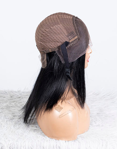 Clearance - 13x4" Lace Front Wig Malaysian Hair - 14"  Silky Size 1 - MTY - 3788