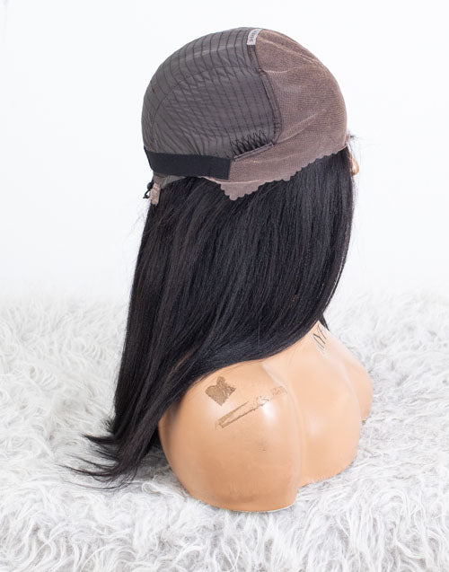 Clearance - 13x6" Indian Hair 160% Density - 16" Yaki Size 2 - MTY-4822