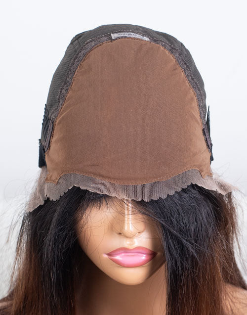 Clearance - 13x6" Indian Hair - 12" Silky Size 1 - MTY-4817