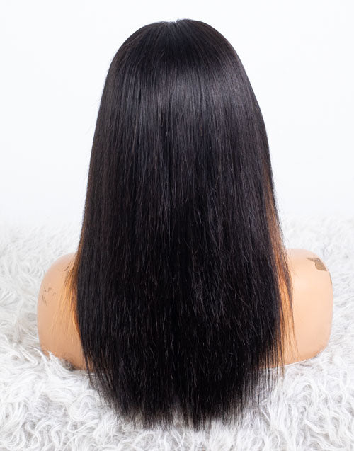 Clearance - 13x6" Indian Hair 160% Density - 14" Silky Size 2 - MTY-4799