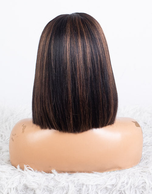 Clearance - 13x6" Indian Hair - 10" Yaki Size 1 - MTY-4808