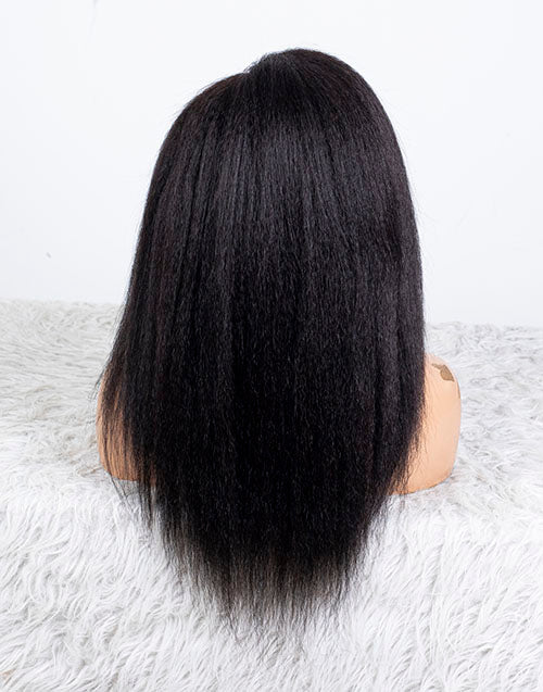 Clearance - 13x6" Indian Hair - 14" Kinky Size 2 - MTY-4539