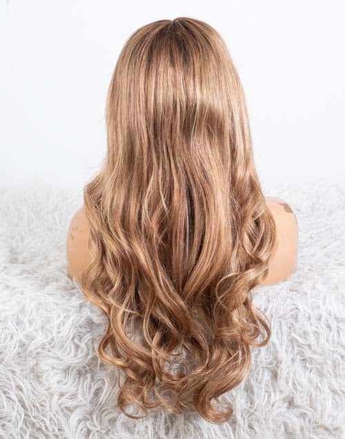 Clearance - 5x5" Closure Wig Indian Hair - 20" Silky Size Average - MTY-4803