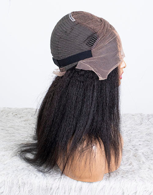Clearance - 13x6" Indian Hair - 14" Kinky Size 2 - MTY-4539