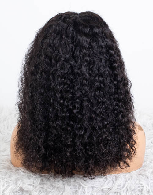 Clearance - 5x5" Closure Wig Indian Hair - 14" Silky Size Average - MTY-4815