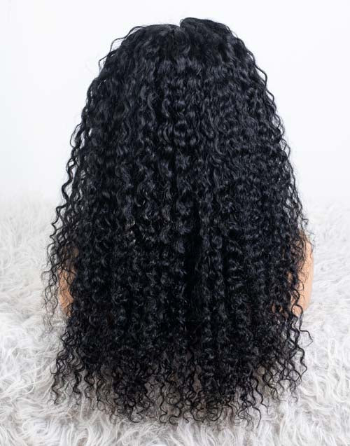 Clearance - 5x5" Closure Wig Indian Hair - 18" Silky Size Average - MTY-4798