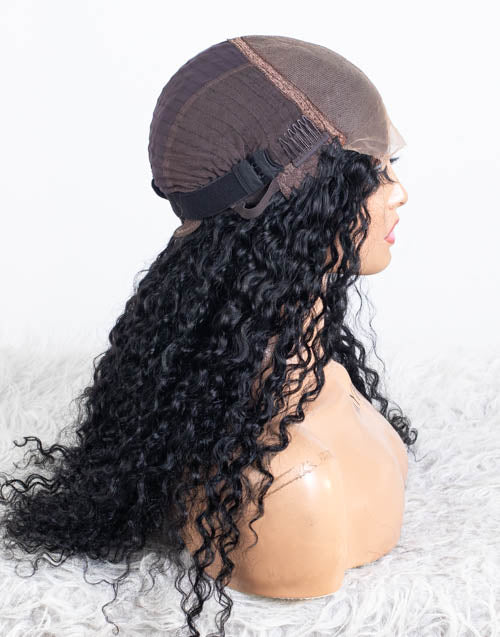 Clearance - 5x5" Closure Wig Indian Hair - 18" Silky Size Average - MTY-4798