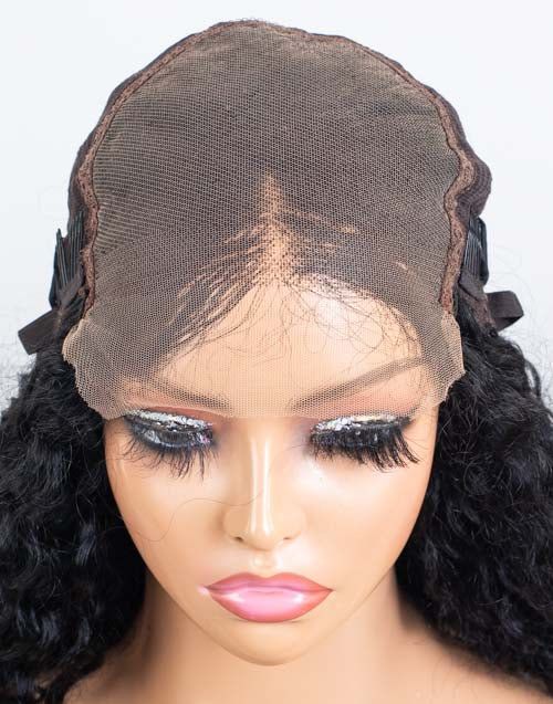 Clearance - 5x5" Closure Wig Indian Hair - 18" Silky Size Average - MTY-4798