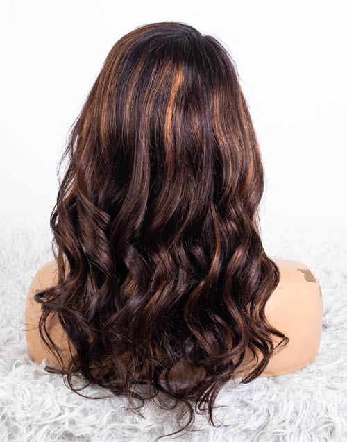 Clearance - 13x6" Indian Hair - 14" Silky Size 1 - MTY-4807