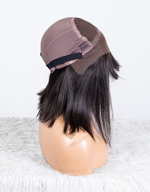 Clearance - 13x6" Lace Front Wig Malaysian Hair - 12"  Silky Size 1 - MTY - 3769