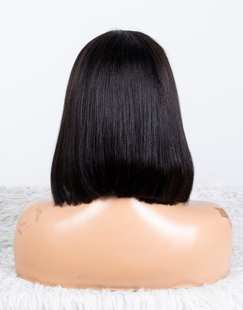 Clearance - 13x4" Lace Front Wig Malaysian Hair - 10"  Yaki Size 2 - MTY - 3751