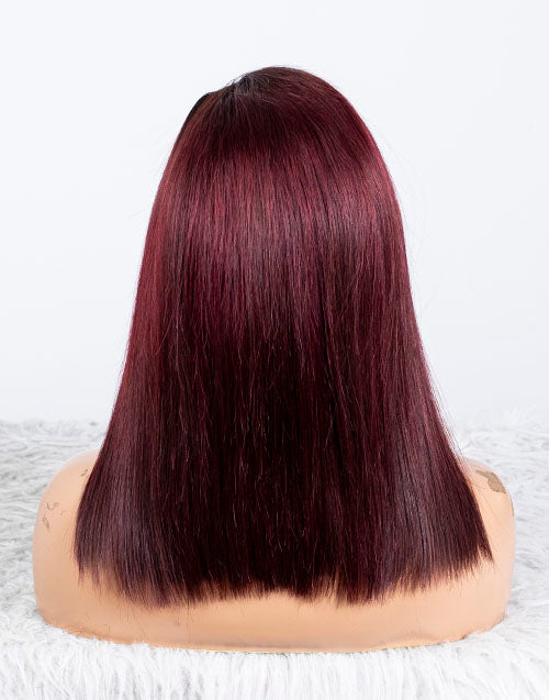 Clearance - 13x4" Lace Front Wig Indian Hair - 14" Silky Size 2 - MTY-3747