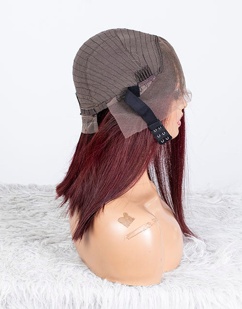 Clearance - 13x4" Lace Front Wig Indian Hair - 14" Silky Size 2 - MTY-3747
