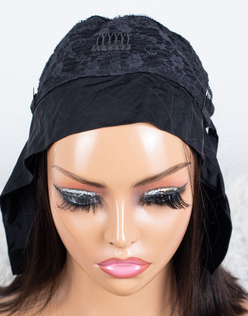 Clearance - Headband Wig Glueless No Lace Indian Hair - 12" Silky Size 1 - MHY-361