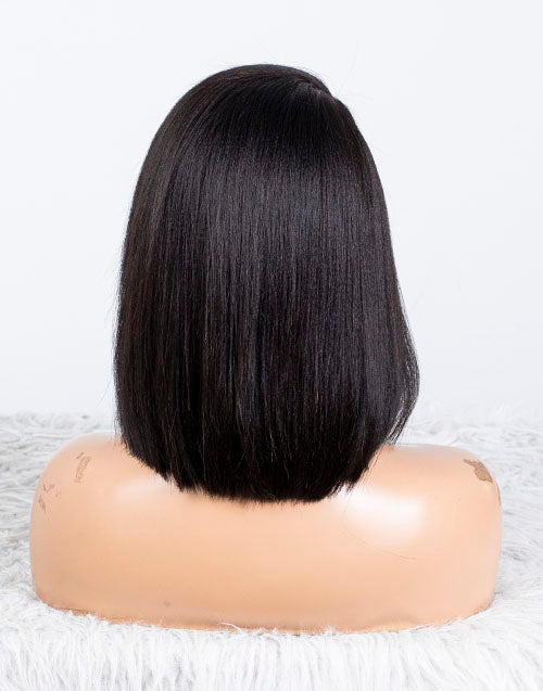 Clearance - 13x6" Lace Front Wig Malaysian Hair - 10"  Yaki Size 2 - MTY - 3775