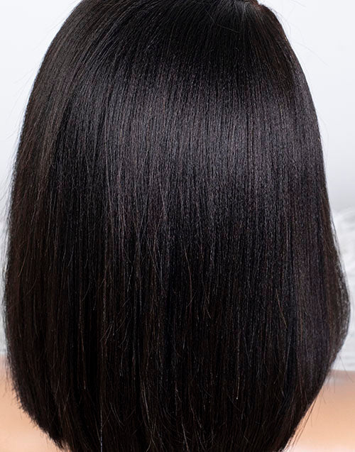 Clearance - 13x6" Lace Front Wig Malaysian Hair - 10"  Yaki Size 2 - MTY - 3775