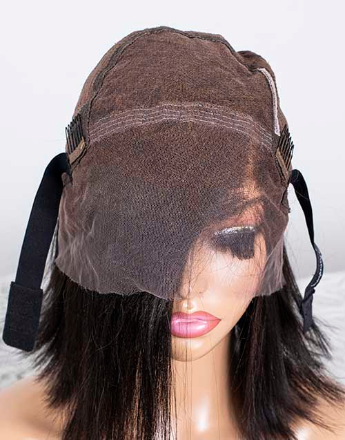Clearance - 13x6" Lace Front Wig Malaysian Hair - 10"  Yaki Size 2 - MTY - 3775