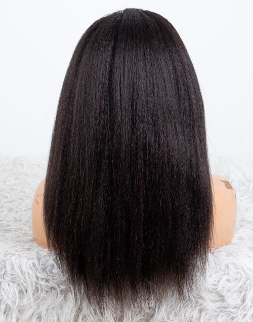 Clearance - Headband Wig Glueless No Lace Indian Hair - 16" Kinky Size 1 - MHY-355