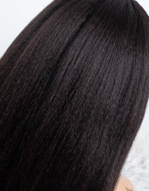 Clearance - Headband Wig Glueless No Lace Indian Hair - 16" Kinky Size 1 - MHY-355