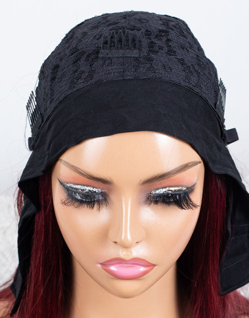 Ausverkauf - Stirnbandperücke ohne Kleber, keine Spitze, indisches Haar, 12 Zoll, seidig, Größe 1 - MHY-246