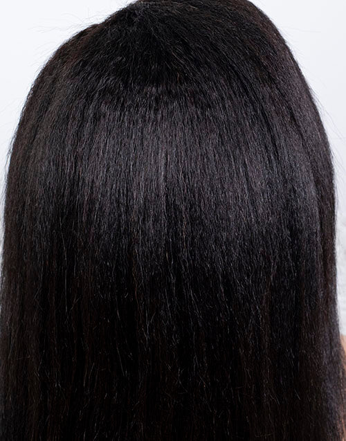 Clearance - 13x4" Lace Front Wig Indian Hair - 14" Kinky Size 1 - MTY-3774