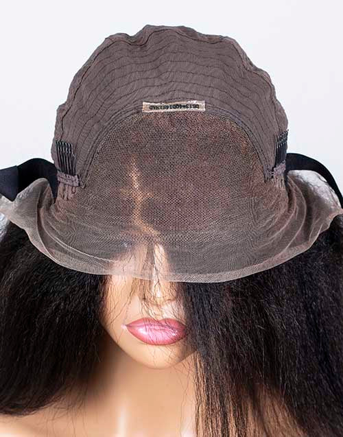 Clearance - 13x4" Lace Front Wig Indian Hair - 14" Kinky Size 1 - MTY-3774