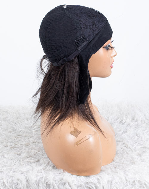 Clearance - Headband Wig Glueless No Lace Indian Hair - 10" Silky Size 1 - MHY-369