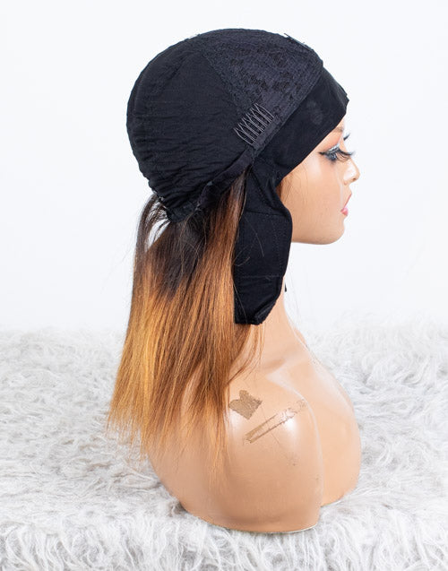 Clearance - Headband Wig Glueless No Lace Indian Hair - 12" Silky Size 2 - MHY-362