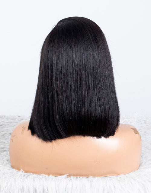 Clearance - 13x6" Lace Front Wig Indian Hair - 10" Yaki Size 1 - MTY-3764