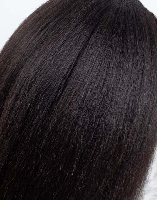 Clearance - Headband Wig Glueless No Lace Indian Hair - 12" Kinky Straight Size 1 - MHY-559