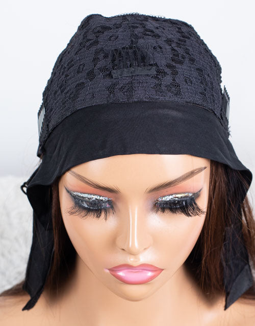 Ausverkauf - Stirnbandperücke ohne Kleber, keine Spitze, indisches Haar, 12 Zoll, seidig, Größe 1 - MHY-246